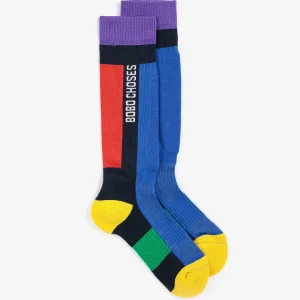 AW26 Bobo Choses ski long socks — SKU SB-FE6FC5-4AF3289EABF8E4