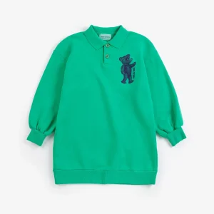 AW26 Softpaw Monster polo sweatshirt dress