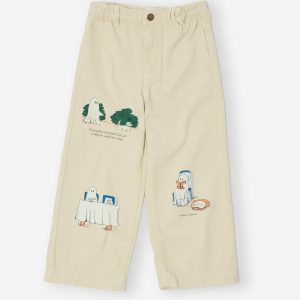 AW26 Everyday Ghosts twill pants