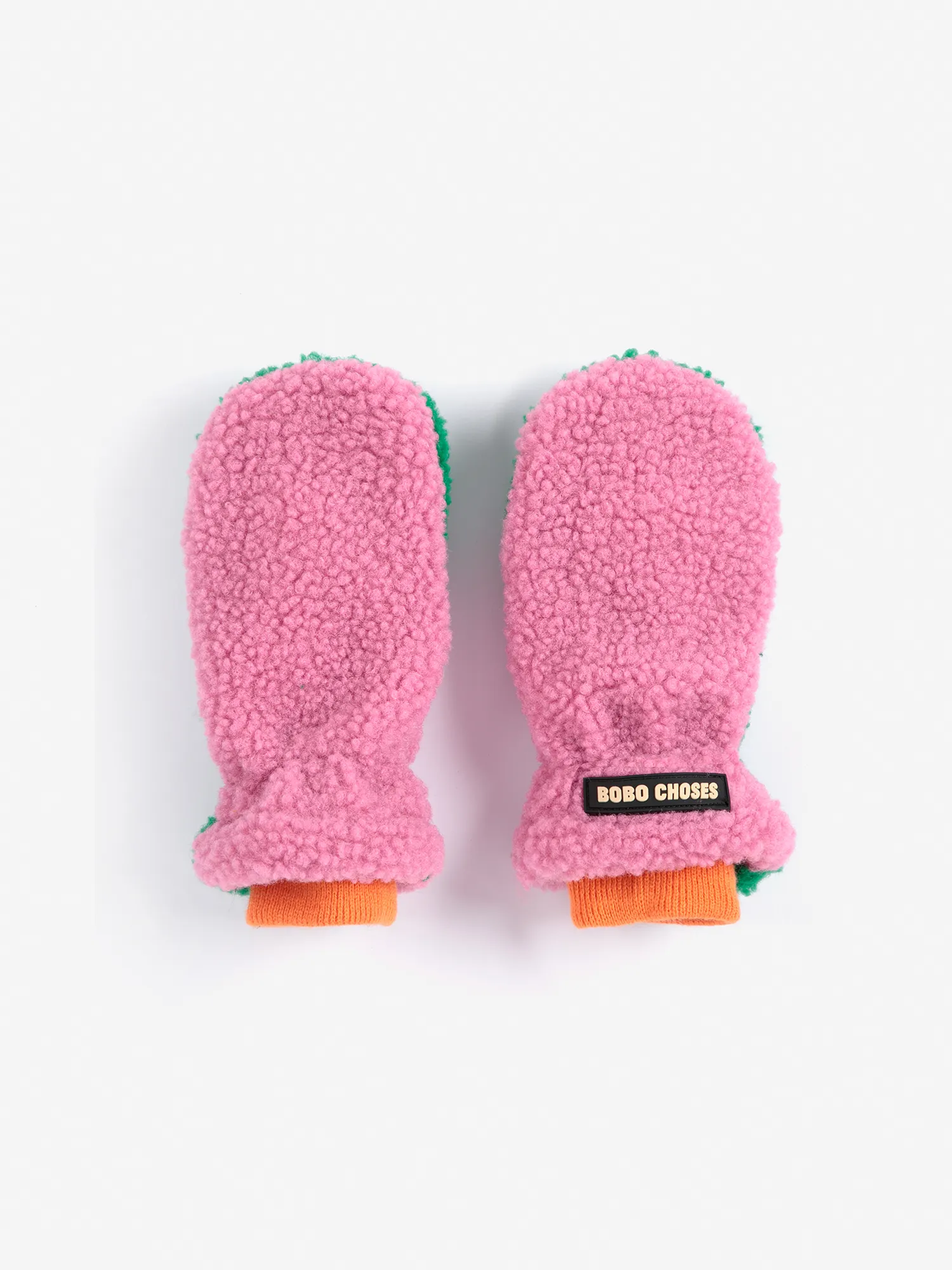 AW26 Color Block sheepskin mittens — SKU SB-FE6FC5-D1FA7CF3BEACB5
